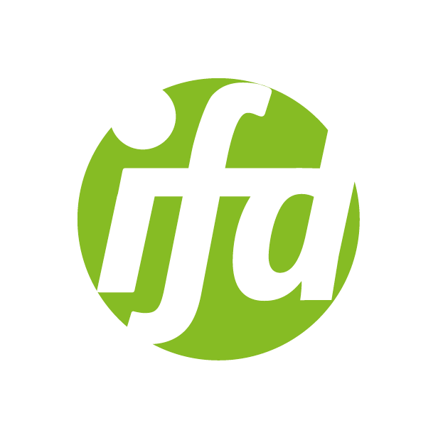 Grünes Logo des IFD