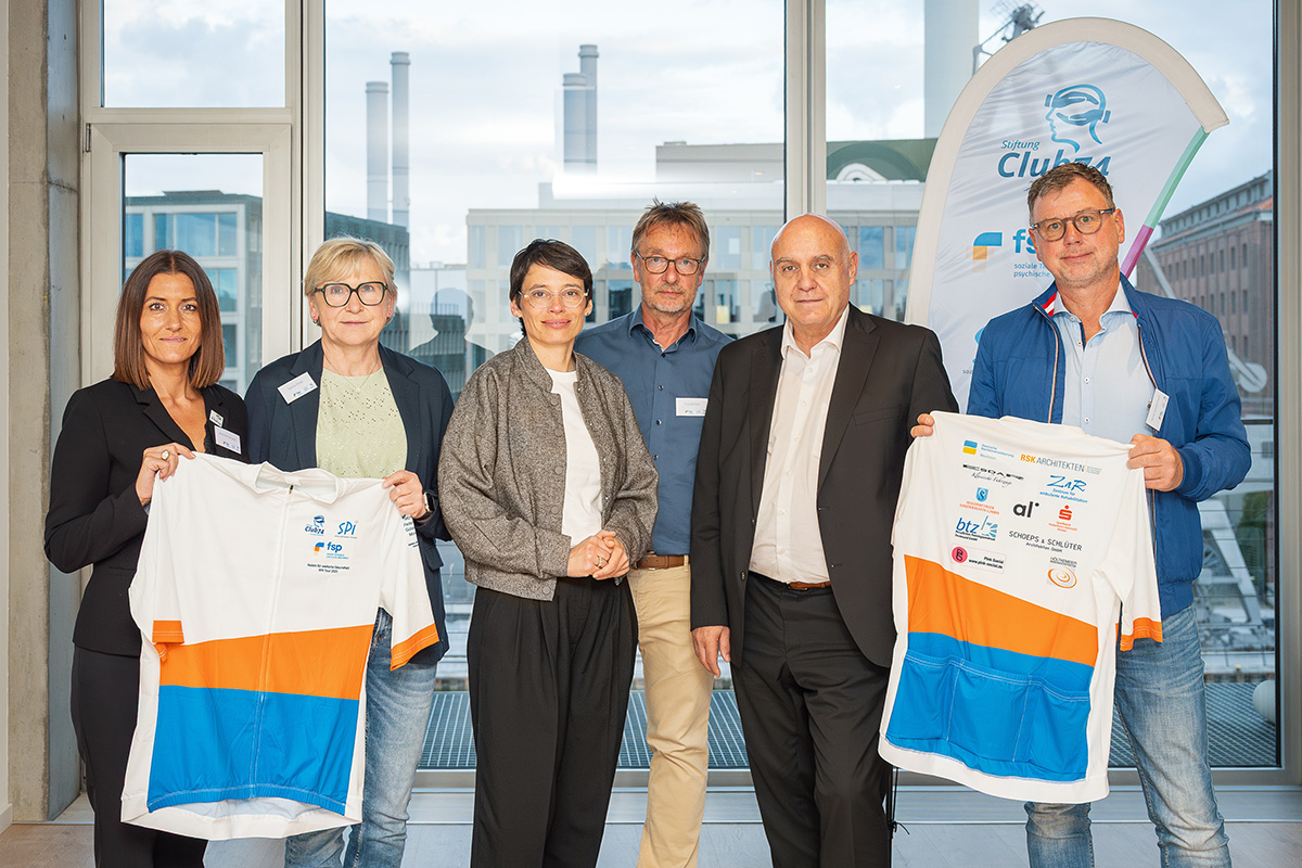 Auftakt RPK-Radtour 2025: FSP, Club74, SPI mit Ministerin Paul und DRV-Direktor Keck